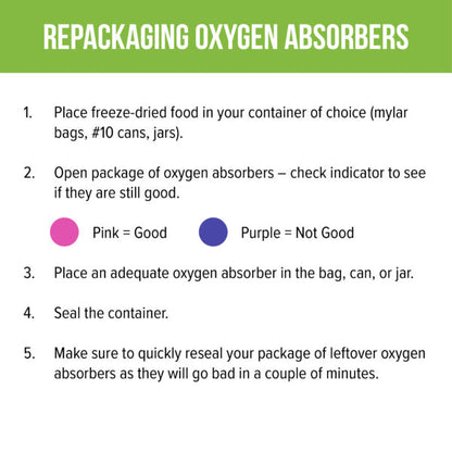 50-pack Oxygen Absorbers